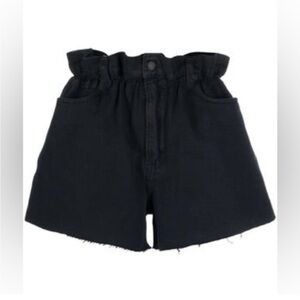 Good American Paper Bag waist shorts